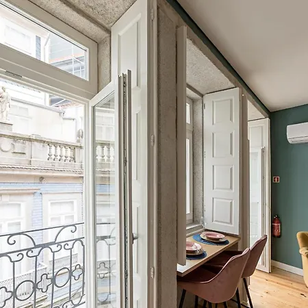 Turquoise Central Flat W Ac & Balcony By Lovelystay Porto Exterior foto