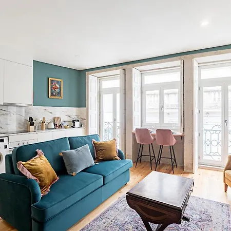 Turquoise Central Flat W Ac & Balcony By Lovelystay Porto Exterior foto